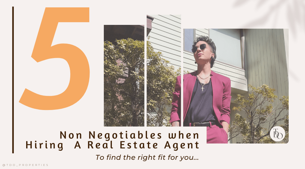 Don’t hire a Real Estate agent without doing these 5&nbsp;things