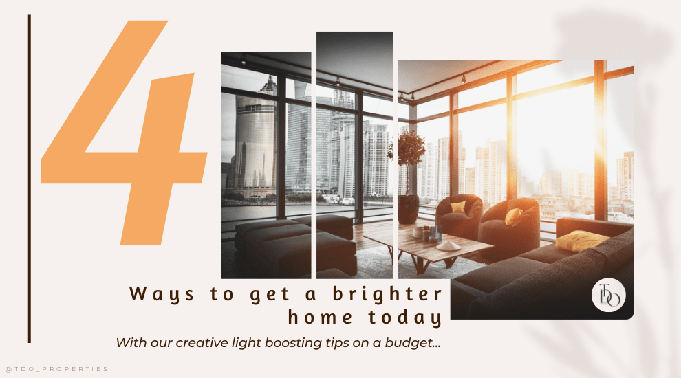 Get a brighter home today with our creative tips for boosting natural&nbsp;light
